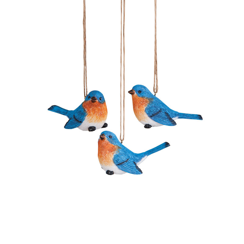 Ensemble d'ornement suspendu 3 pièces Songbird
