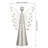 Metallic Silver Angel Decor-111682537