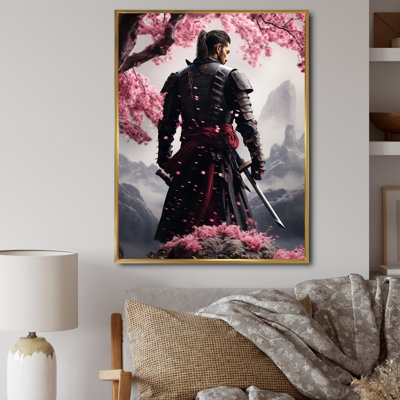 «Sushen Asian Art Samurais Resolve VI», reproduction d'art sur toile