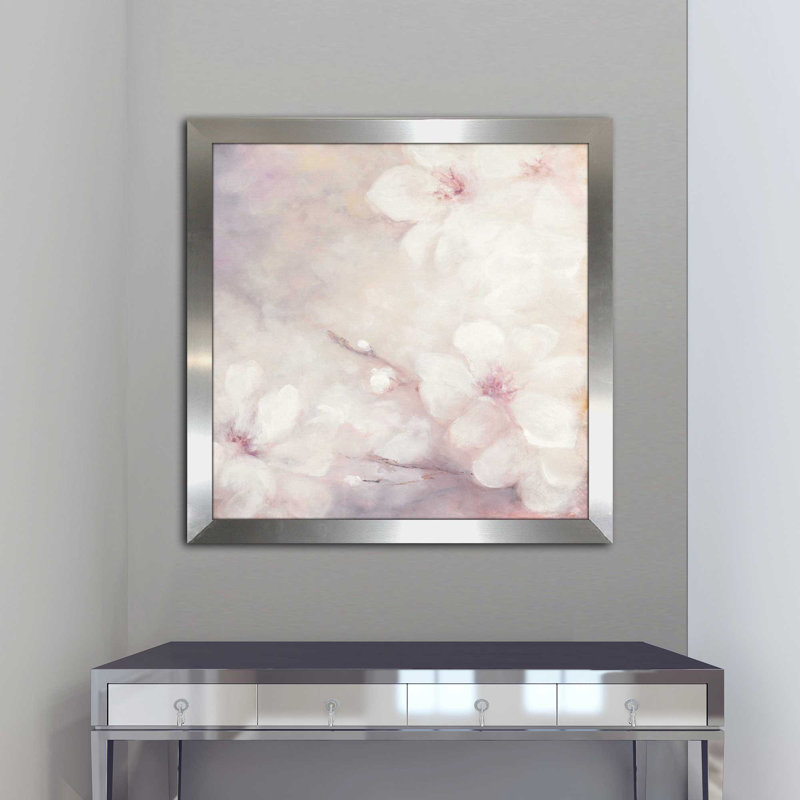 « cerises, i », reproduction de peinture à l’acrylique, H 27,5 po x l 27,5 po x P 0,75 po
