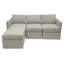 Canapé d'angle moderne sans pouf - Truffe-856671026