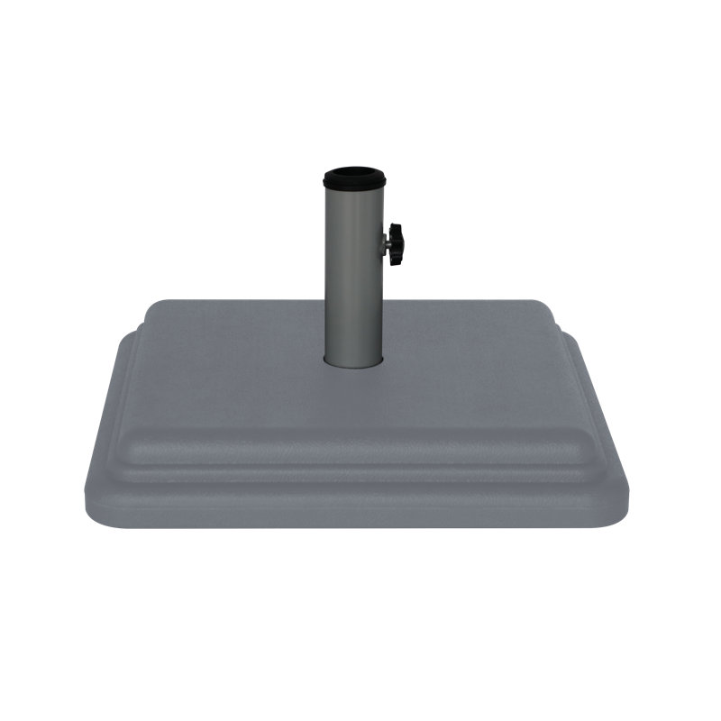Base de parasol autoportante 40 lb, Gris