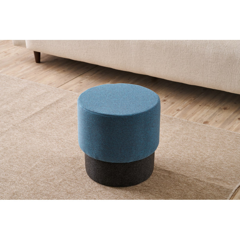 Pouf, Bleu