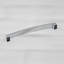 160mm Polished Chrome Bow D-Bar Handle
