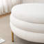Repose-pieds rond avec rangement Lytham-45798633