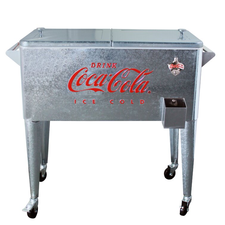 coca cola cooler 80 qt