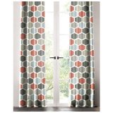 Cotton Room Darkening Curtain Single Panel