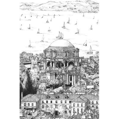 B&W US Cityscape - San Francisco
