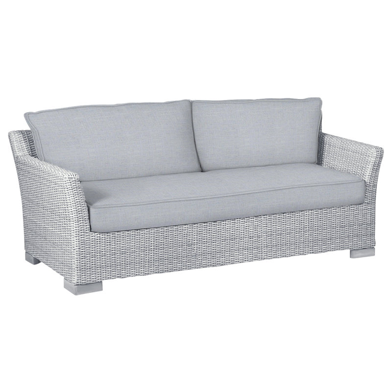 Club Woven Sofa - Oyster, Oyster, Welt, Linen Chambray
