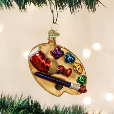 Old World Christmas 32346 Glass Blown Measuring Spoons Ornament