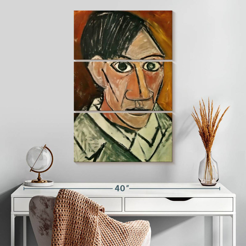 Autoportrait de Leisha, 1907, H 32 po x l 20 po