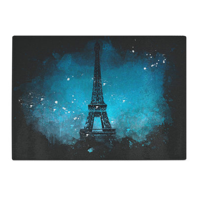 Eiffel Tower Vol.9 Paint Splash Chopping Board