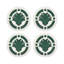 Timothy Corrigan Parterre Garden Vegan Leather Round Pebble Placemat