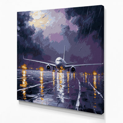 "Transport", art gris sur toile