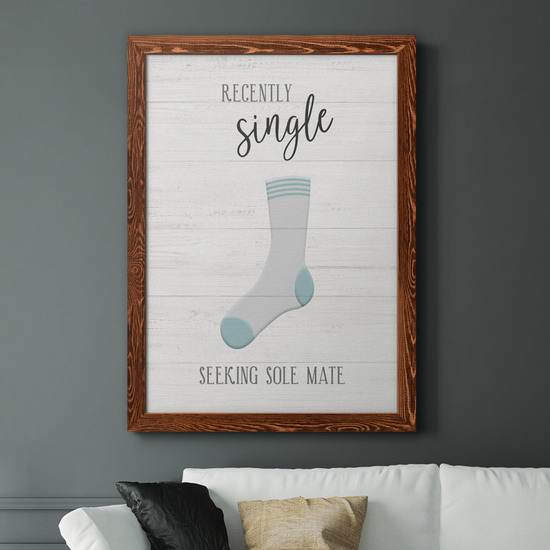 Simple - cadre photo, impression sur toile, H 44 po x l 31 po x P 1 po, Toile avec cadre érable