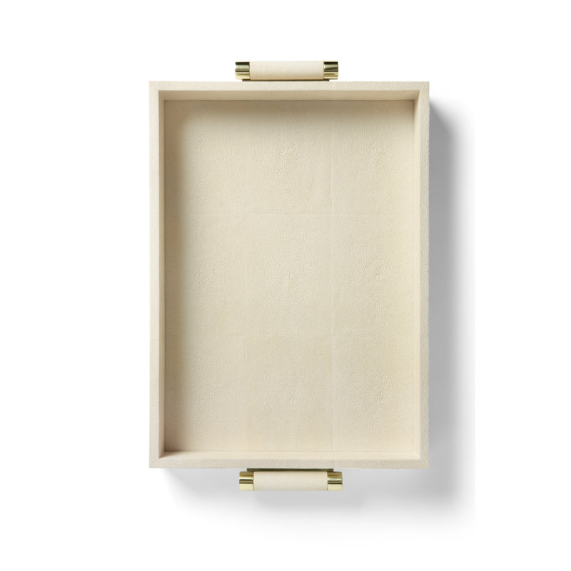 Decorative Tray, Cream