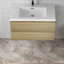 Meuble-lavabo mural simple 35,5 po Carol-Ann-741702490-741740192