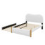 Lit plateforme tapissier Berber-882469729