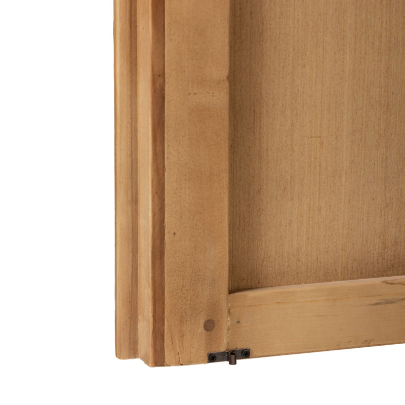 Marjorie 96.25'' W Solid Wood Sideboard, Bleached Birch