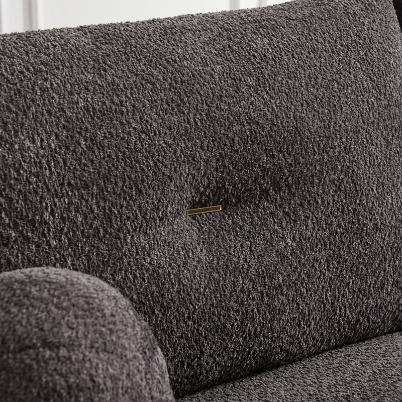 Canapé 90 po Modern, Gris