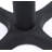 Cain Round X-Base Breakroom Table & 4 Zeng Stack Chairs-32520501