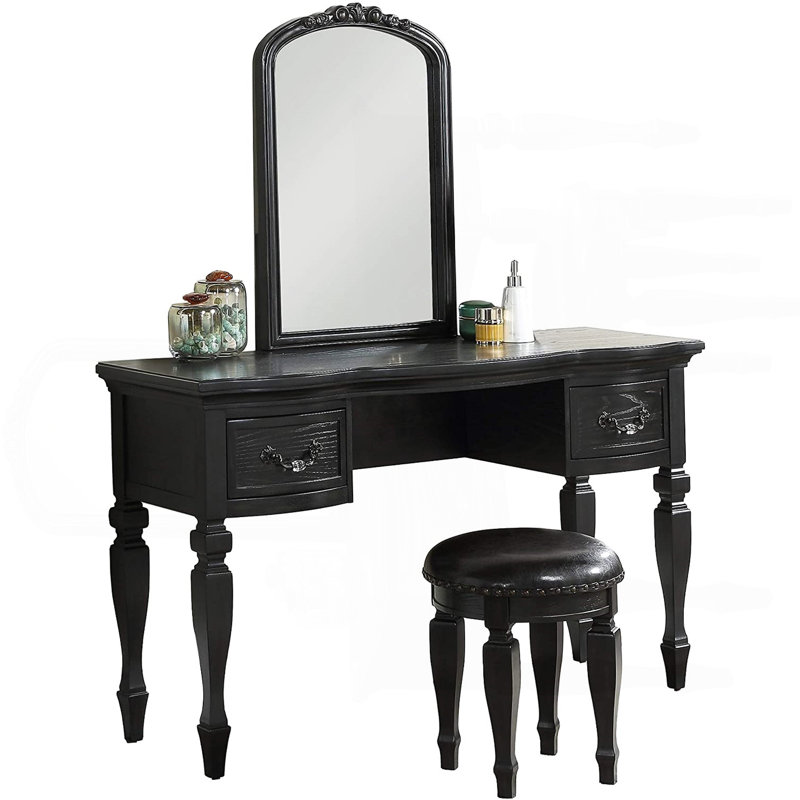 Ensemble de meuble-lavabo de chambre à coucher classique
