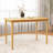 Arny Solid Wood Base Dining Table
