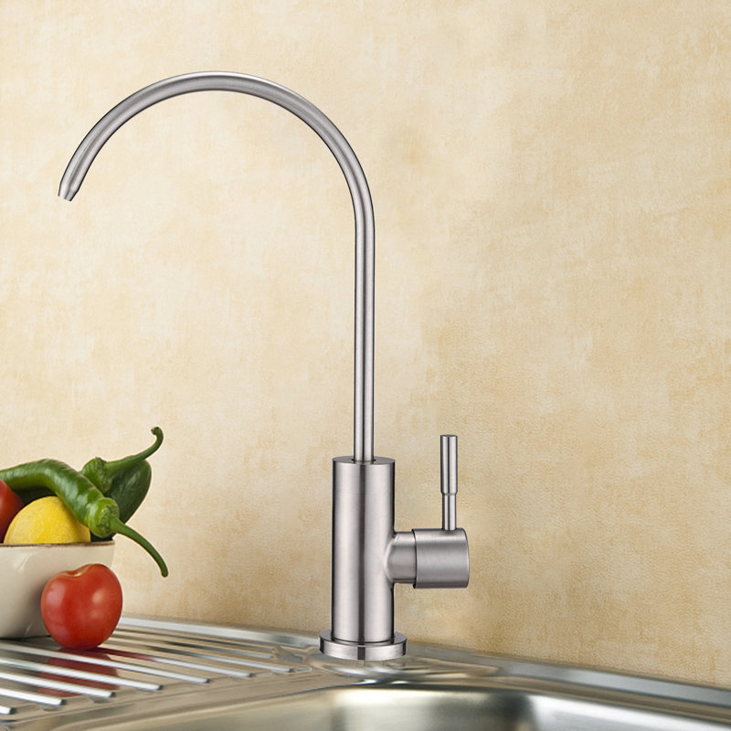 ESHOO Kitchen Faucet, Brushed Nickel