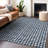 Premium Machine Washable Parramatta Blue Rug-385116976
