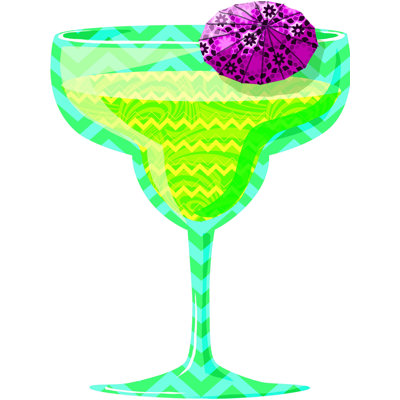 «Margarita Glass», reproduction sur toile tendue
