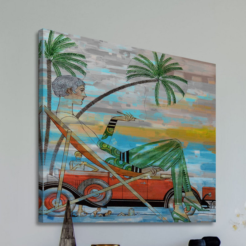 Parvez Taj - Wrapped Canvas Print, 81cm H x 81cm W