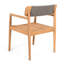 Ensemble de meubles d'extérieur en bois d'acacia 5 pièces-1796521588