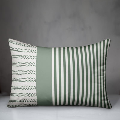 Abstract Outdoor Throw Pillow