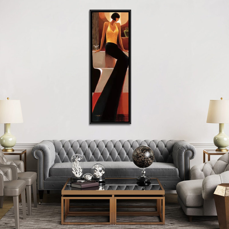 «Mystique», reproduction d'impression sur toile tendue, H 72 po x l 24 po x P 1,5 po, Toile tendue