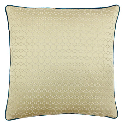 Geometric Square Cushion