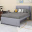 Lit plateforme tapissier avec lit gigogne-1461567767
