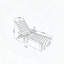 Chaise longue surdimensionnée en PEHD avec inclinaison à 5 positions-707904576