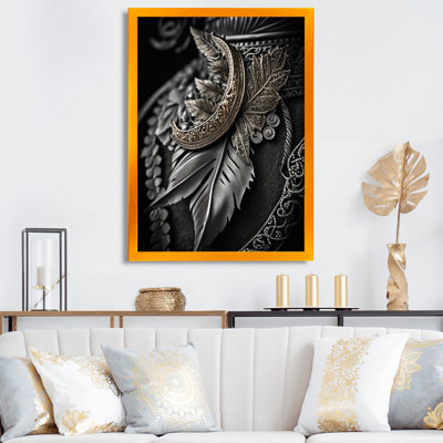 «Nestrud Vintage Silver and Gold Boho Accessoires III», reproduction sur toile