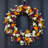 Handcrafted Faux Mum Silk Wreath-854641852