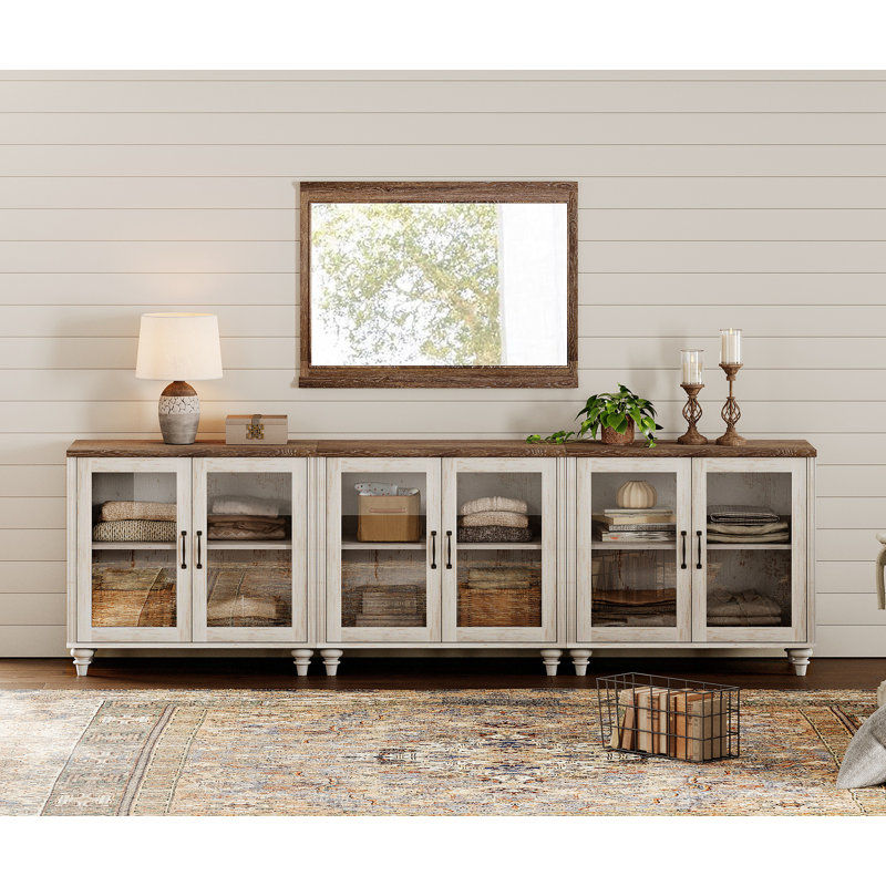 Scarlett Accent Cabinet, Rustic White