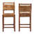 Brown Seat/Walnut Frame selected