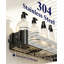 2-Pack Black No-Drill Adhesive Shower Shelves with Hooks