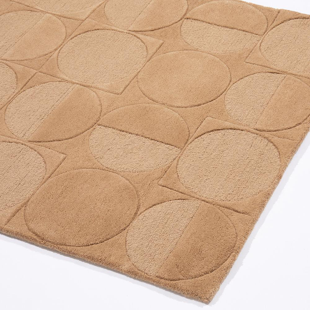 Handgefertigter Teppich Cadagan in Braun/Beige