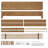 Dajon Solid Wood Platform Bed-268042876-268042873