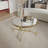 Nolwenn Glass Top Single Coffee Table