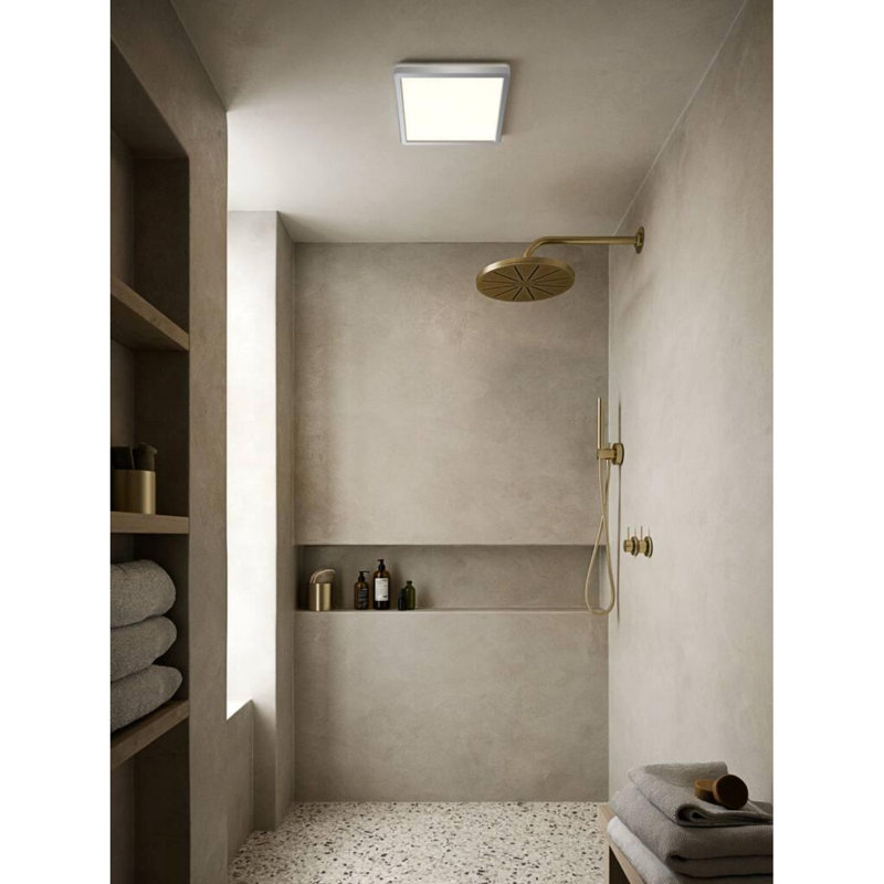 LED Flush Mount, Chrome