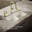 Riverby 33" Enameled Cast Iron Undermount Double Basin Kitchen Sink-833480959