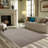 Modern Plush Pet and Kids Friendly Solid Color Beige Area Rugs, Stain & Fade Resistance, Perfect for Living Room, Dining Room, Bedroom, Playroom and Kidsroom, Event, Wedding, Southwest Rug-88675826