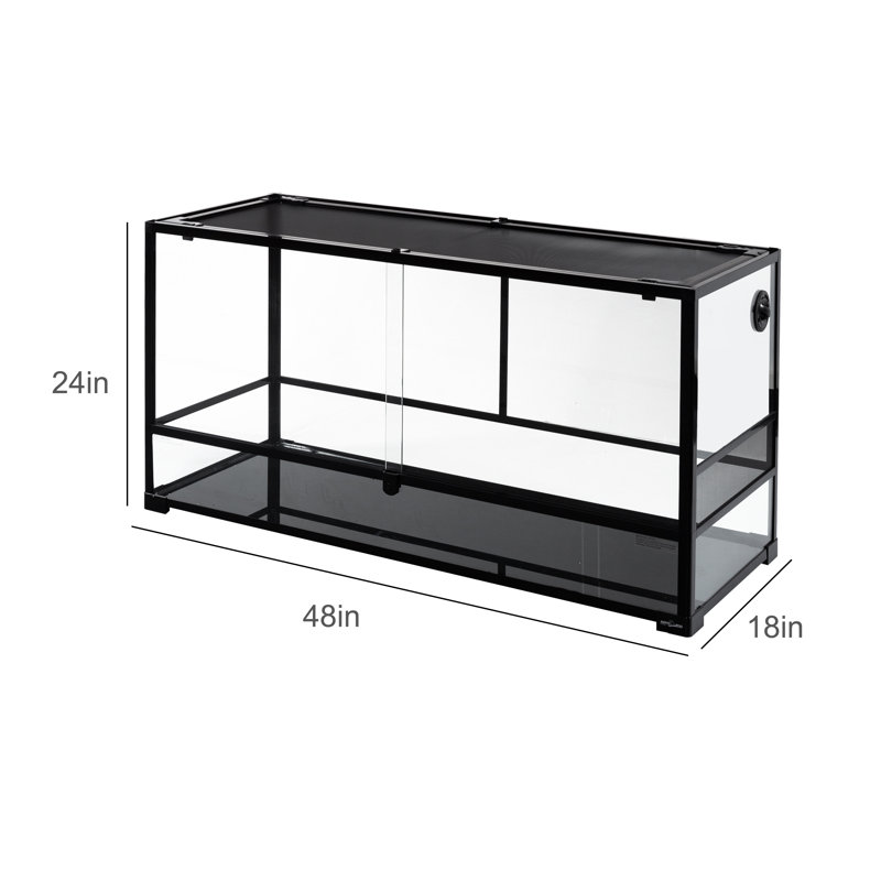 48'' x 18'' x 24'' Reptile Terrarium