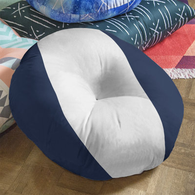 Striped Reversible Throw Pillow